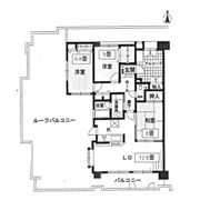 グローリアス三河安城 1501の間取り画像