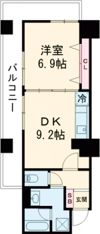 セントラル堺東の間取り画像