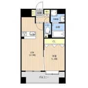 LIBTH新町の間取り画像