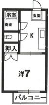 フローレンス川内の間取り画像