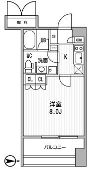 サンフル押上Ⅰの間取り画像