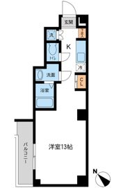 JMFレジデンス新横浜の間取り画像