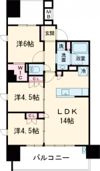 ザ・ライオンズ横川の間取り画像