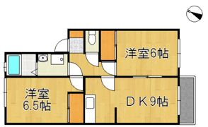 レーベンA棟の間取り画像