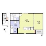 スールソレイユうずら野の間取り画像