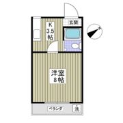 シャトル細田の間取り画像