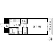 アドミール栄生の間取り画像