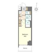 S-RESIDENCE高岳bresa(ブレサ)の間取り画像