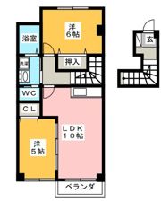 シャイニングスターB棟の間取り画像