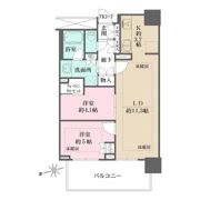 プラウドタワー堺東の間取り画像
