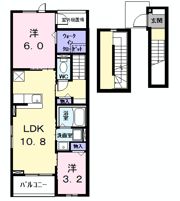 レントンハウスの間取り画像