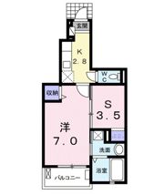 ニューエンパイヤBの間取り画像