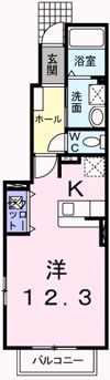 アドラブール ラシュレⅡの間取り画像
