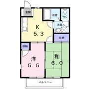 メヌエットの間取り画像