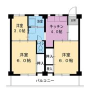 ビレッジハウス大村4号棟の間取り画像