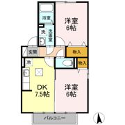 Horinouchi･パーク･フィールド Bの間取り画像