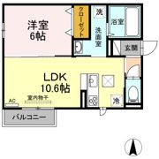 プレザントハウスM8の間取り画像