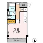 ざおうマンションの間取り画像
