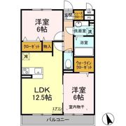 ハーベストヴィラージュ本郷の間取り画像