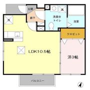 メープル コートの間取り画像