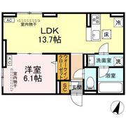 D Paina Odoribaの間取り画像