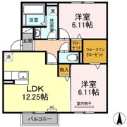 ムーンライト B棟の間取り画像