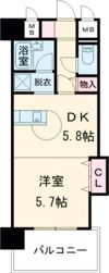 FLEX21久留米一番街の間取り画像