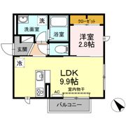 ブルーム ローズ A棟の間取り画像