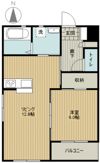 田畑ハイツルシアスⅠの間取り画像