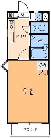 T・Sヴィラの間取り画像