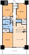 アルファスマート道後南町の間取り画像