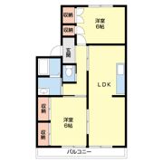 コーポラス翔Aの間取り画像