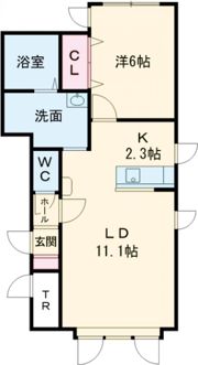 ルーチェⅢの間取り画像
