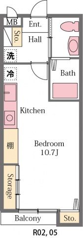 ヴィレッジの間取り画像