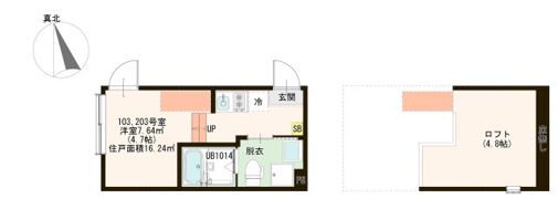 ブリエ新小岩の間取り画像