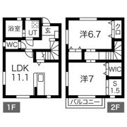 セレニターナC棟の間取り画像