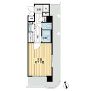 ライオンズステーションプラザ箱崎の間取り画像