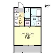 （仮称）長後Ⅴアパートの間取り画像