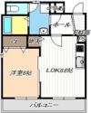 Yoshi．T3の間取り画像