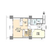 豊洲シエルタワーの間取り画像