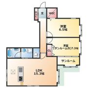 トヴォクレハの間取り画像