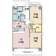 クレスト社台の間取り画像