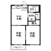 シャトー上里の間取り画像