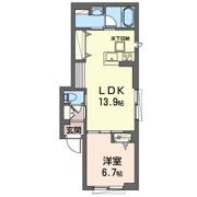Le Lien S．Y．Kの間取り画像