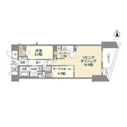 ブランズ京都河原町通の間取り画像