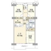 サンハイツ中央台I棟の間取り画像