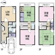 京都市中京区の間取り画像