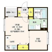 グランテラス烏森(Gran terrace Kasumori)の間取り画像
