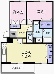 コスタ・サンジョワールⅠの間取り画像