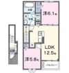ヴェルドゥーラⅠの間取り画像